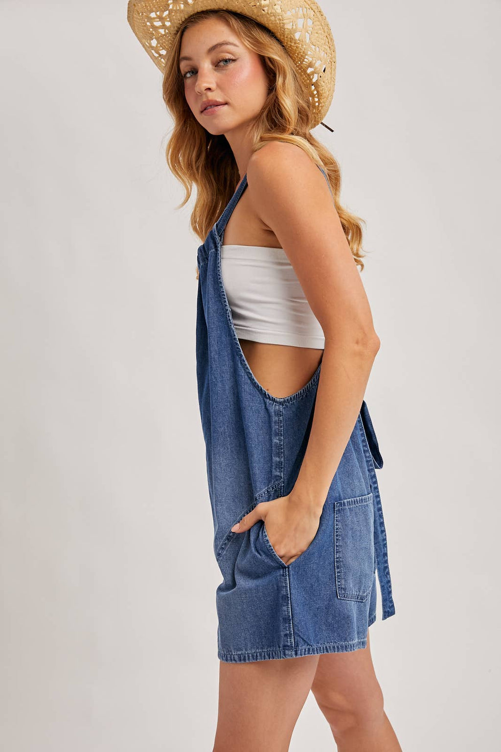 Harbor Denim Shortalls