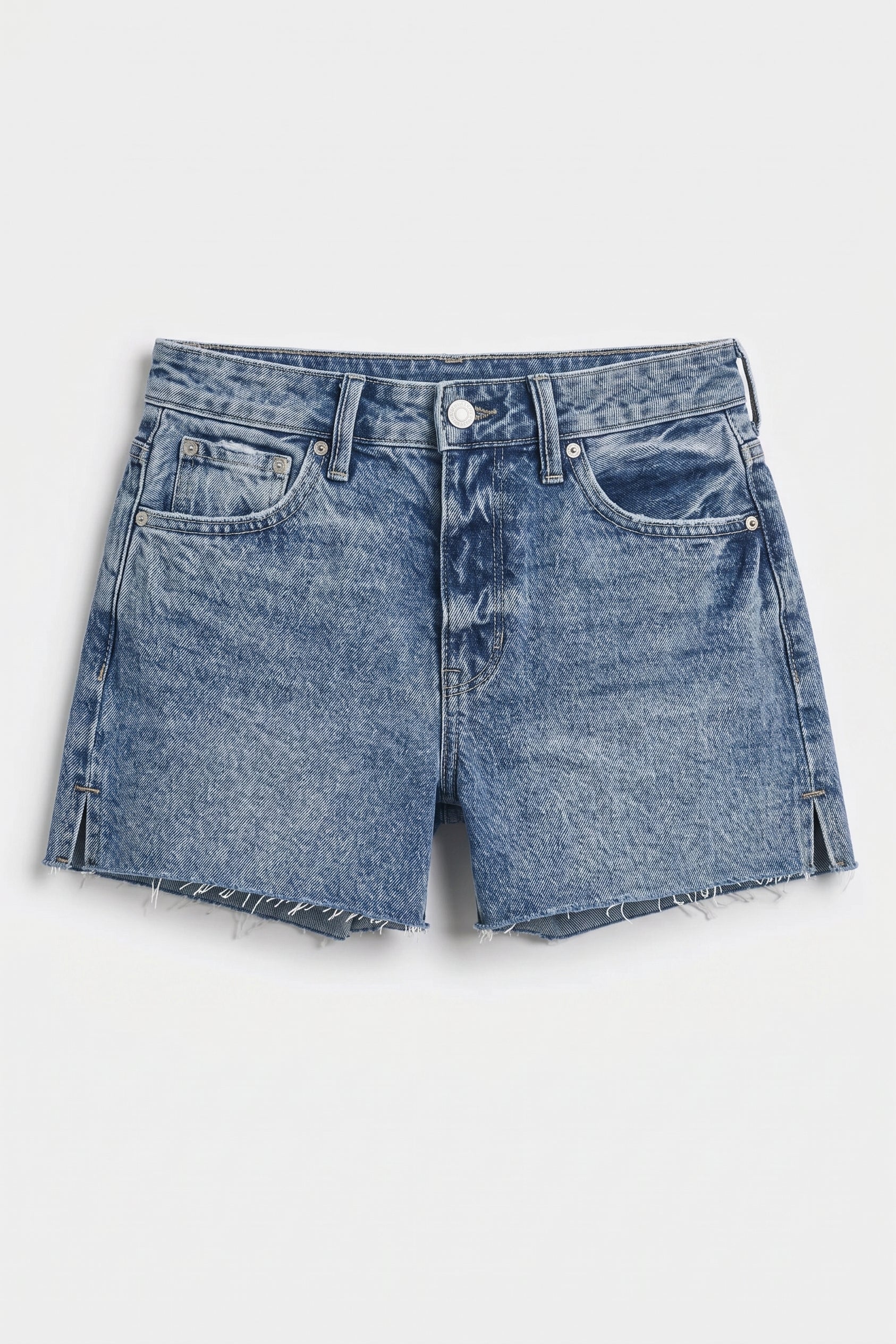 Vintage Denim Shorts - Medium Wash