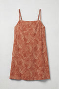 Tropical Linen Mini Dress