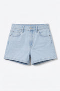 Mom Shorts - Light Wash