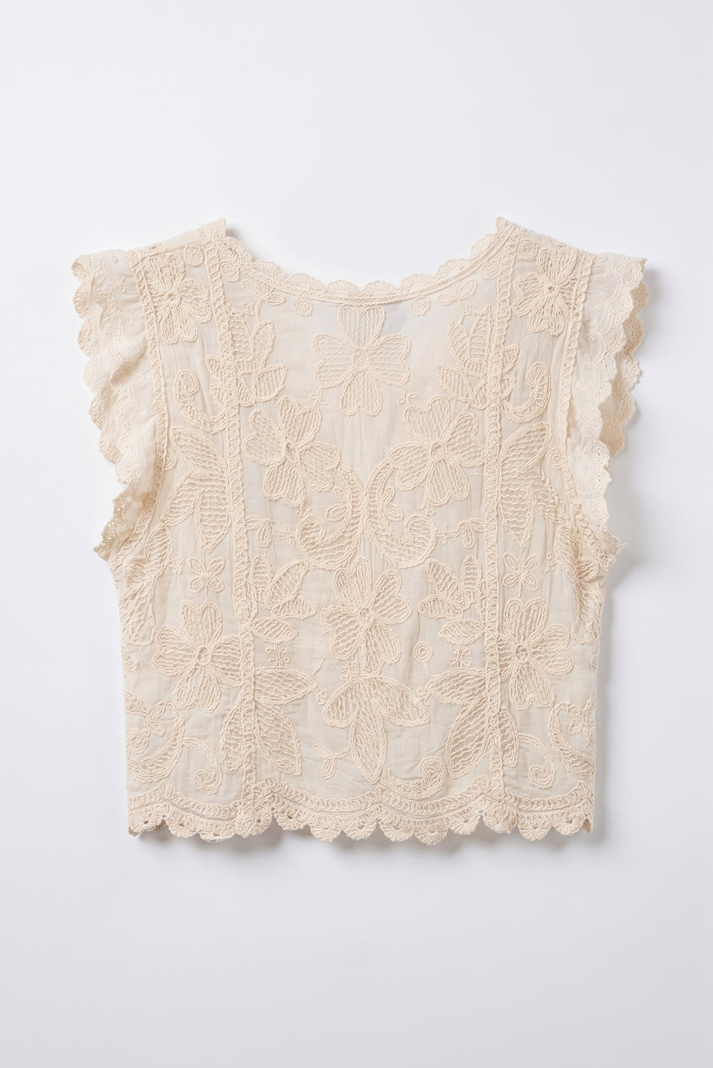 Embroidered Cotton Button Shirt