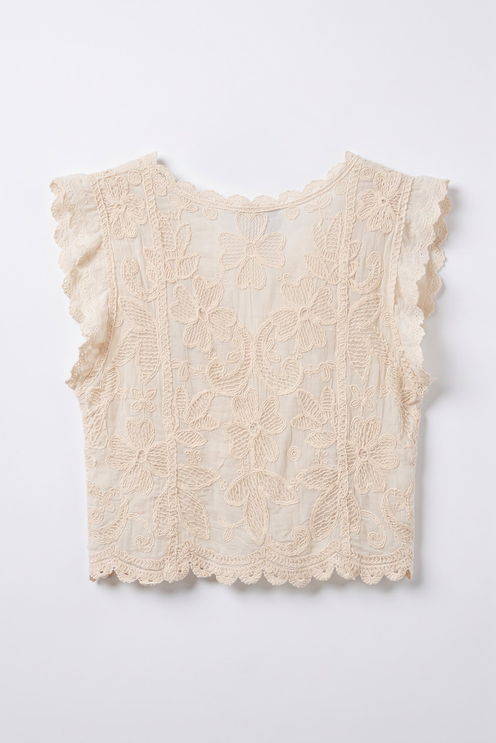 Embroidered Cotton Button Shirt