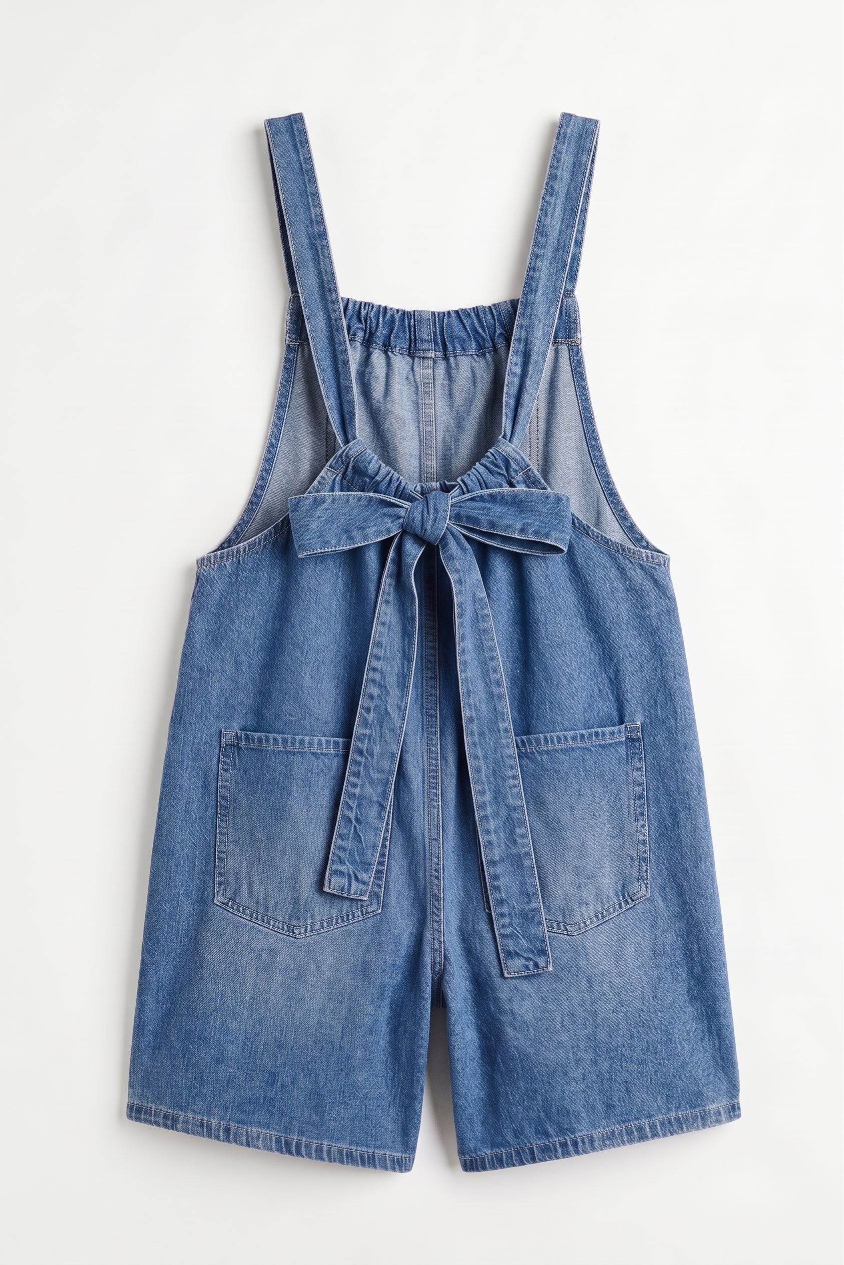 Denim Shortalls Romper