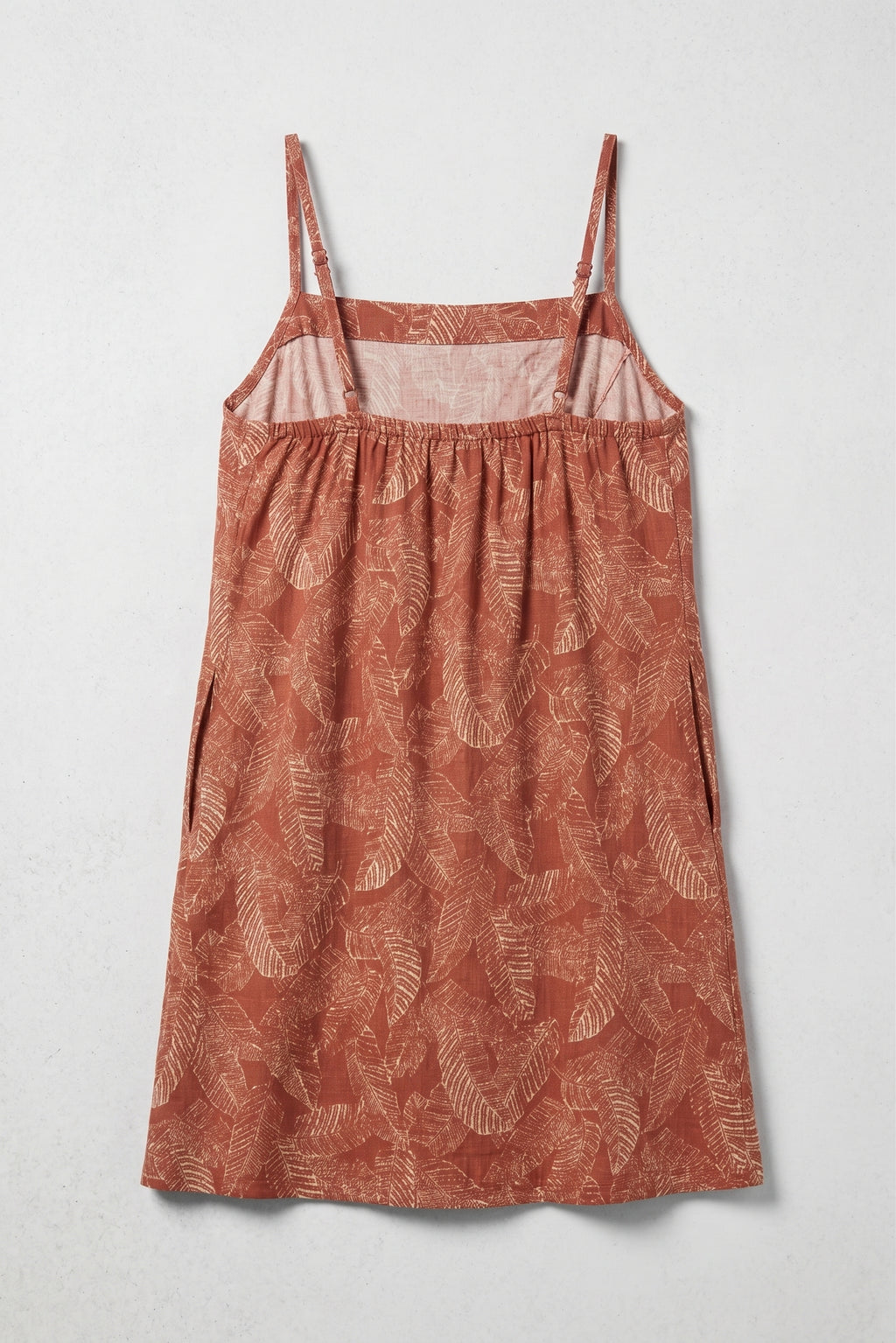 Tropical Linen Mini Dress