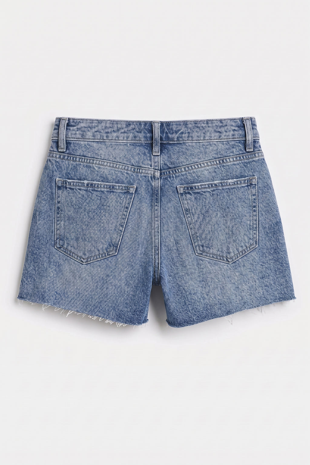 Vintage Denim Shorts - Medium Wash