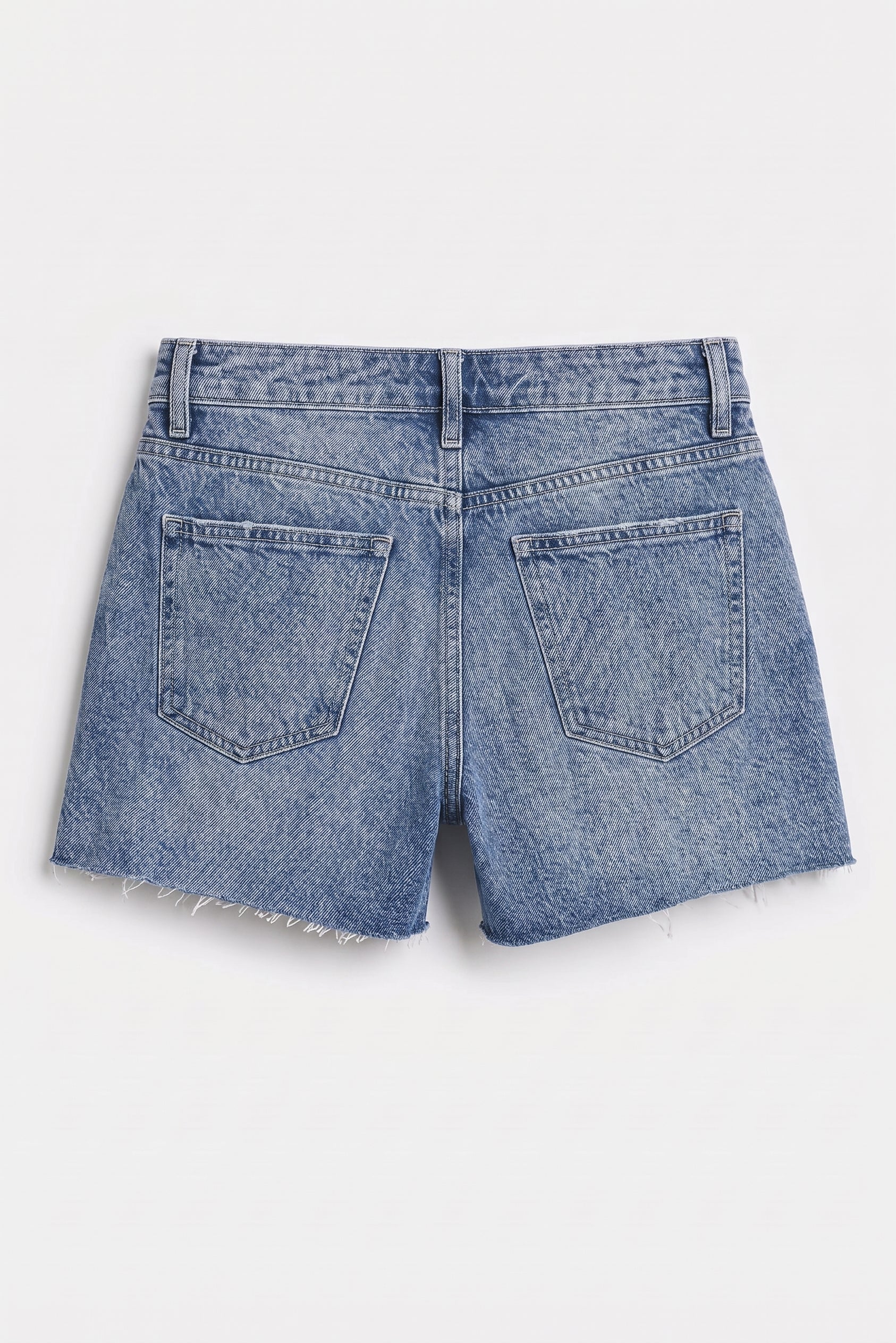 Vintage Denim Shorts - Medium Wash