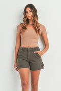 Dockside Utility Short - Dark Olive