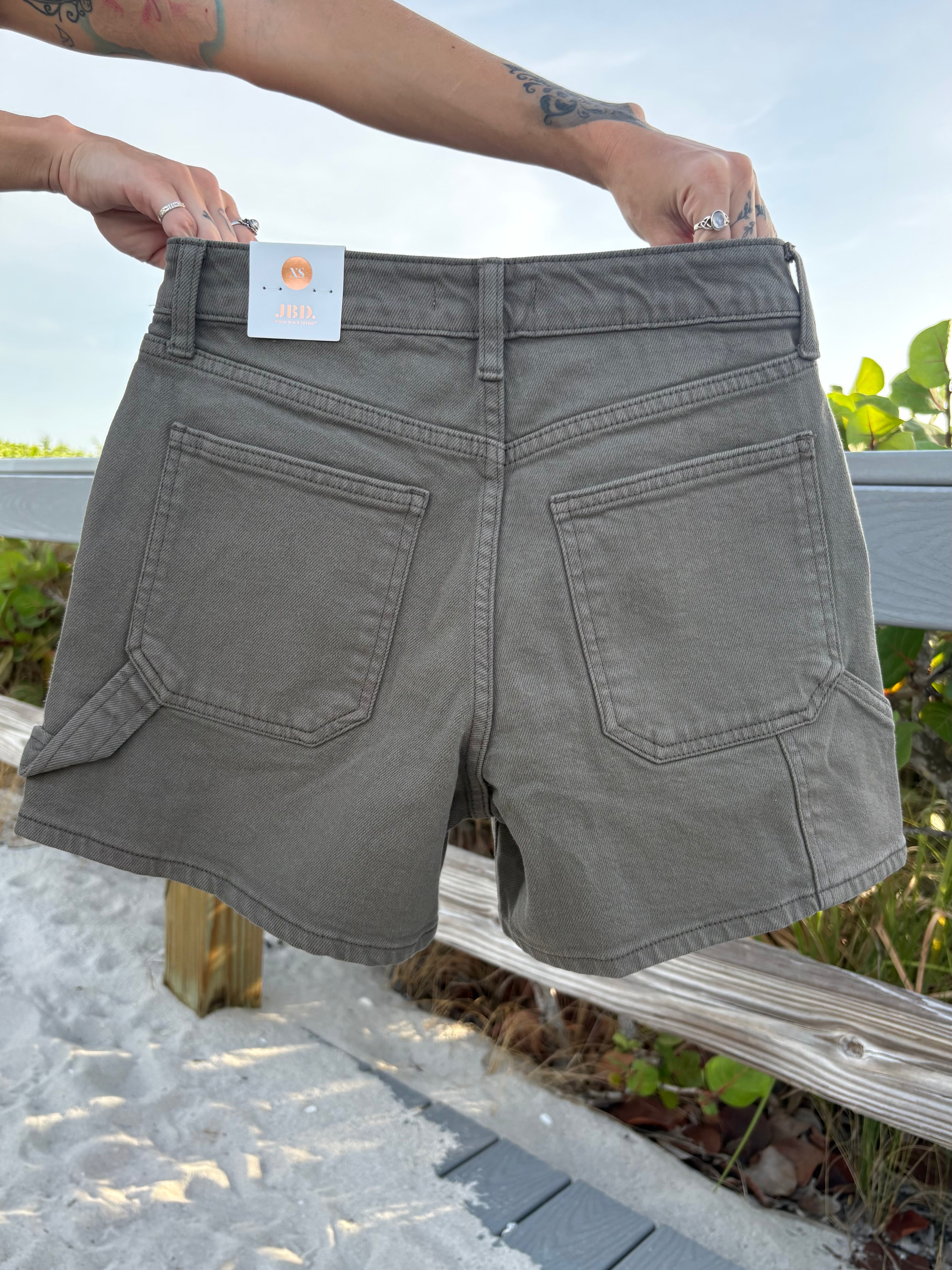 Dockside Utility Short - Dark Olive