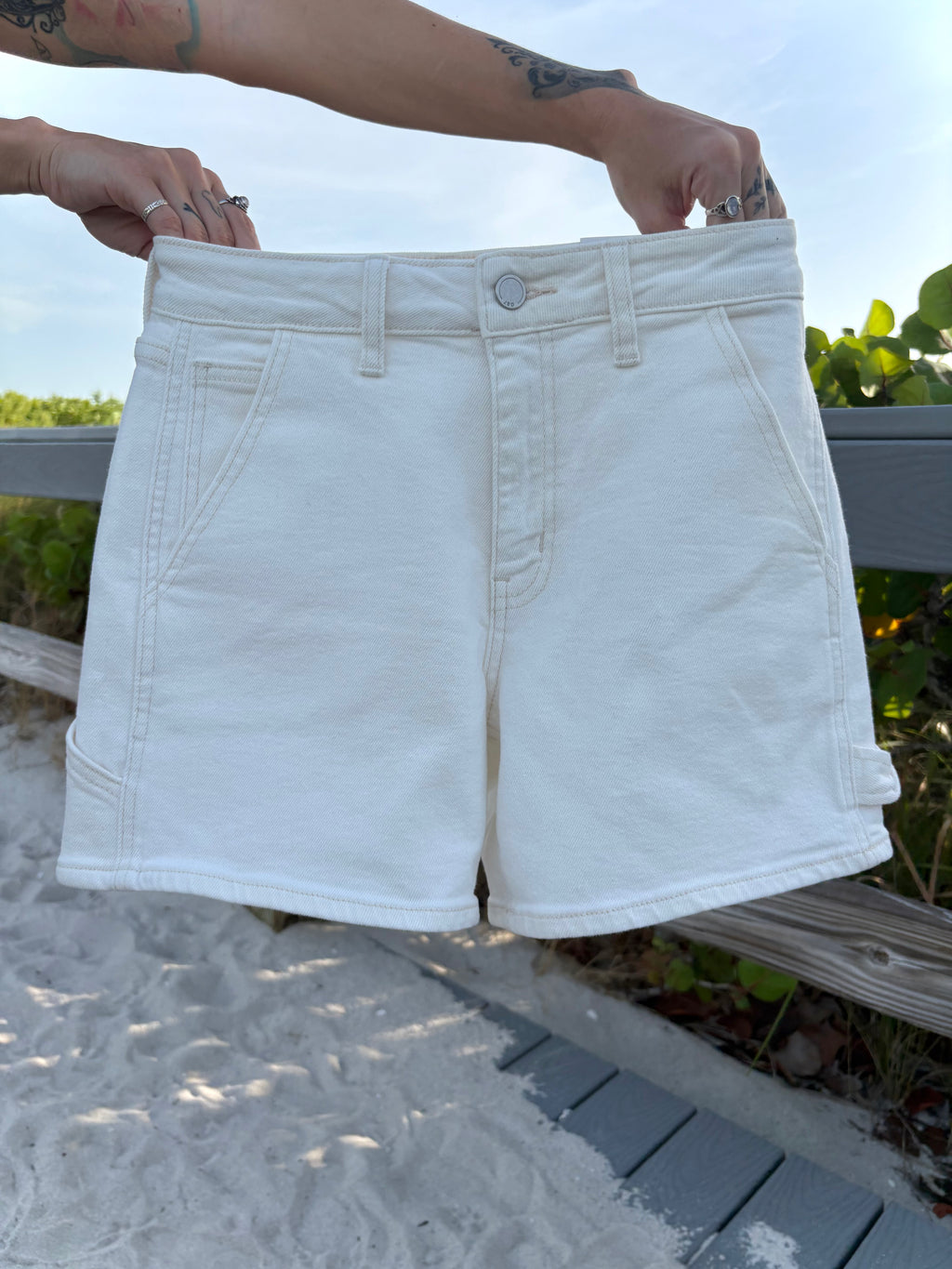 Dockside Utility Short - Off White