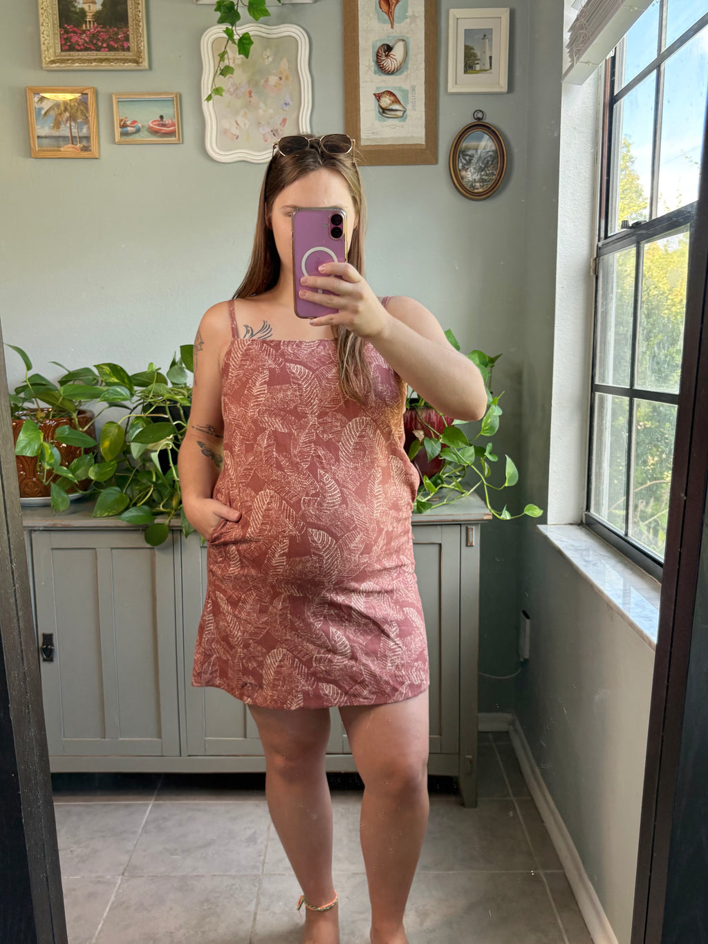 Sanibel Sunset Mini Dress