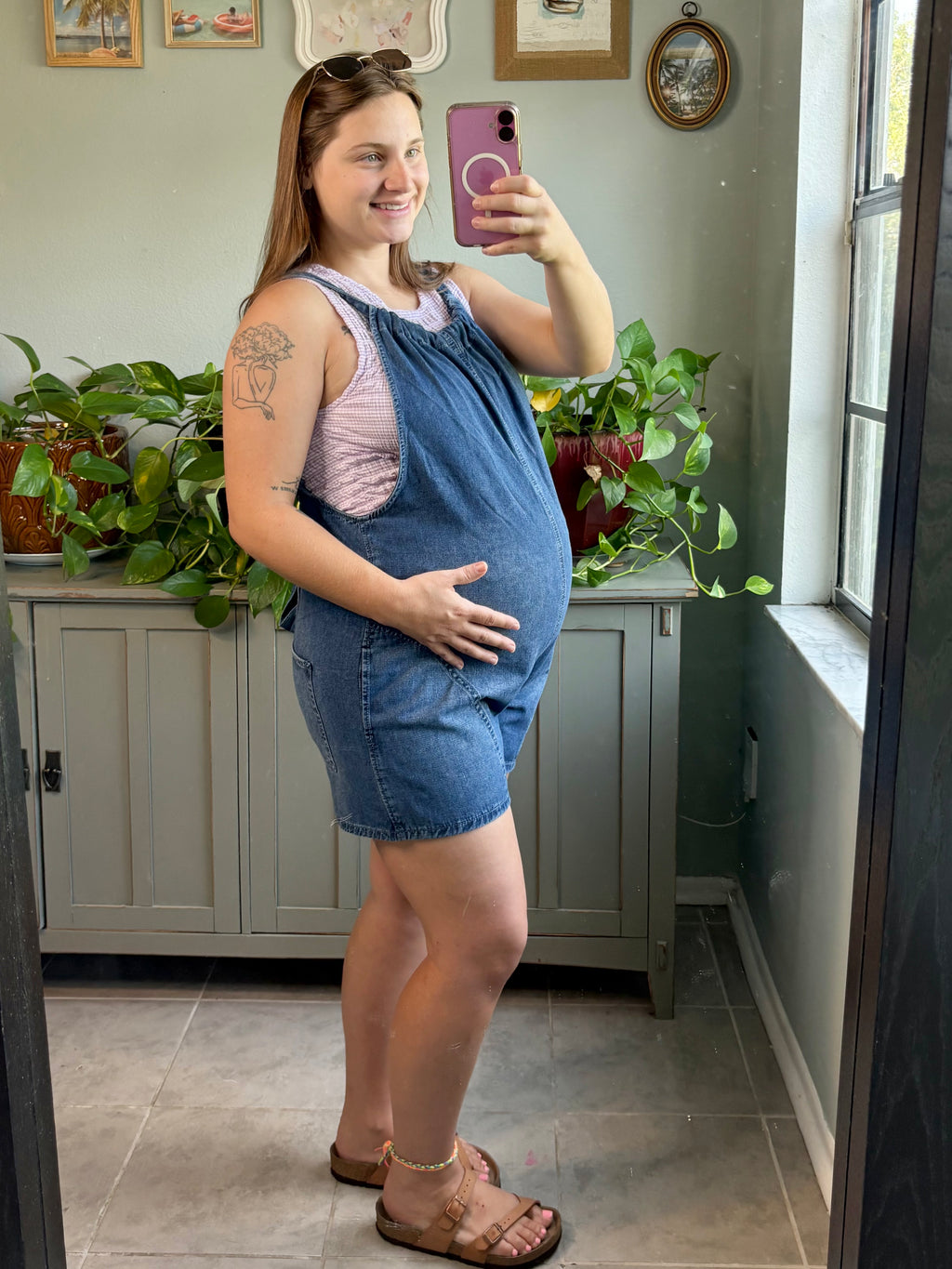 Harbor Denim Shortalls
