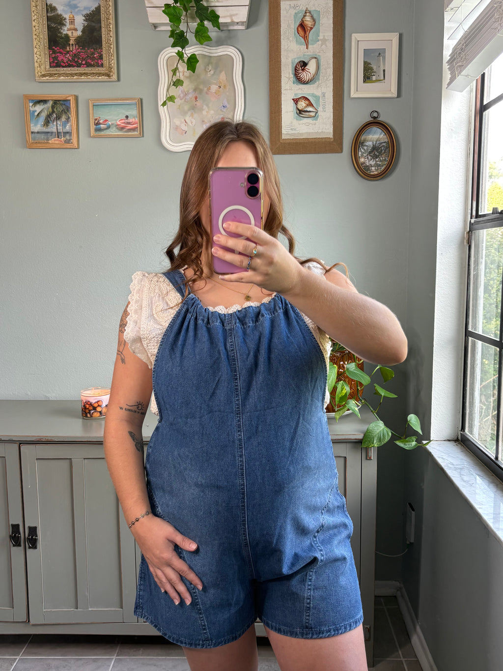 Harbor Denim Shortalls