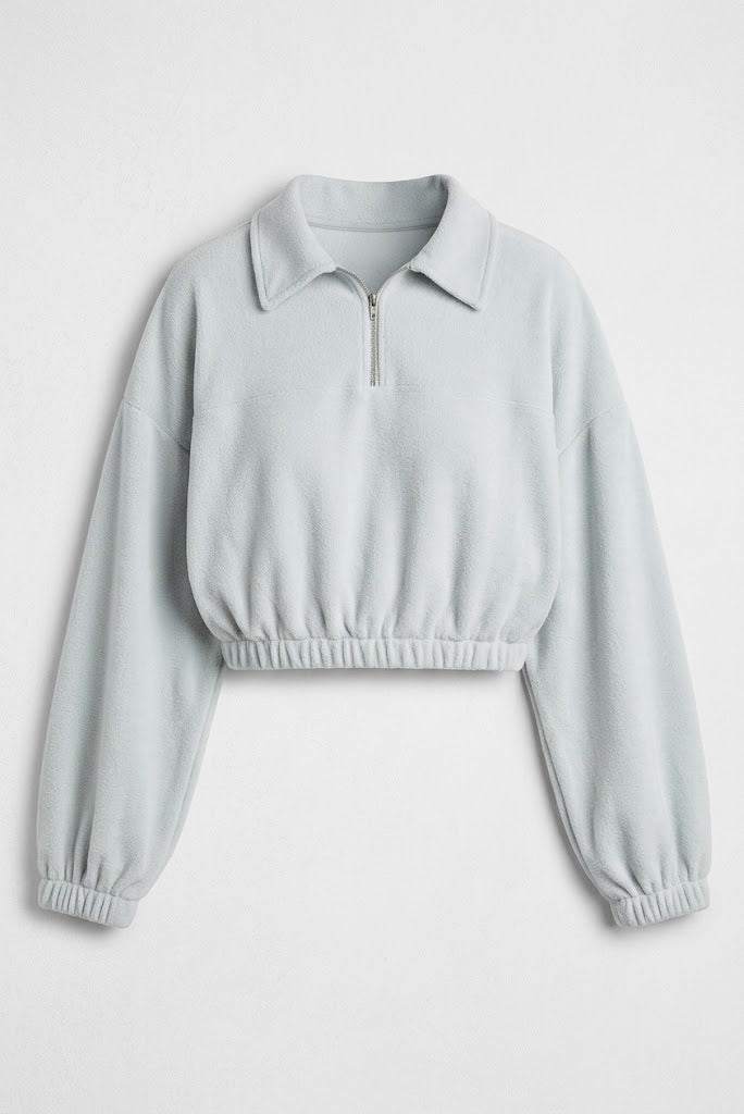 Fleece Quarter-Zip Sweatshirt